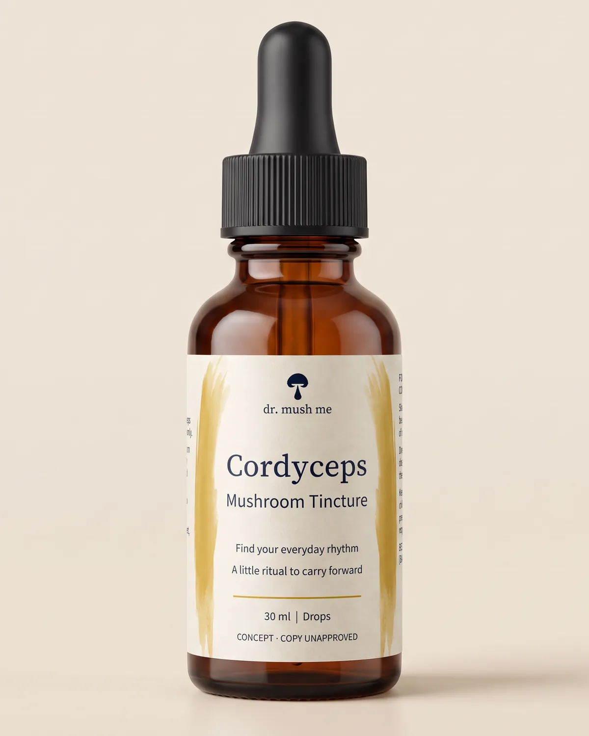 Cordyceps Drops, 30 ml bottle with dropper