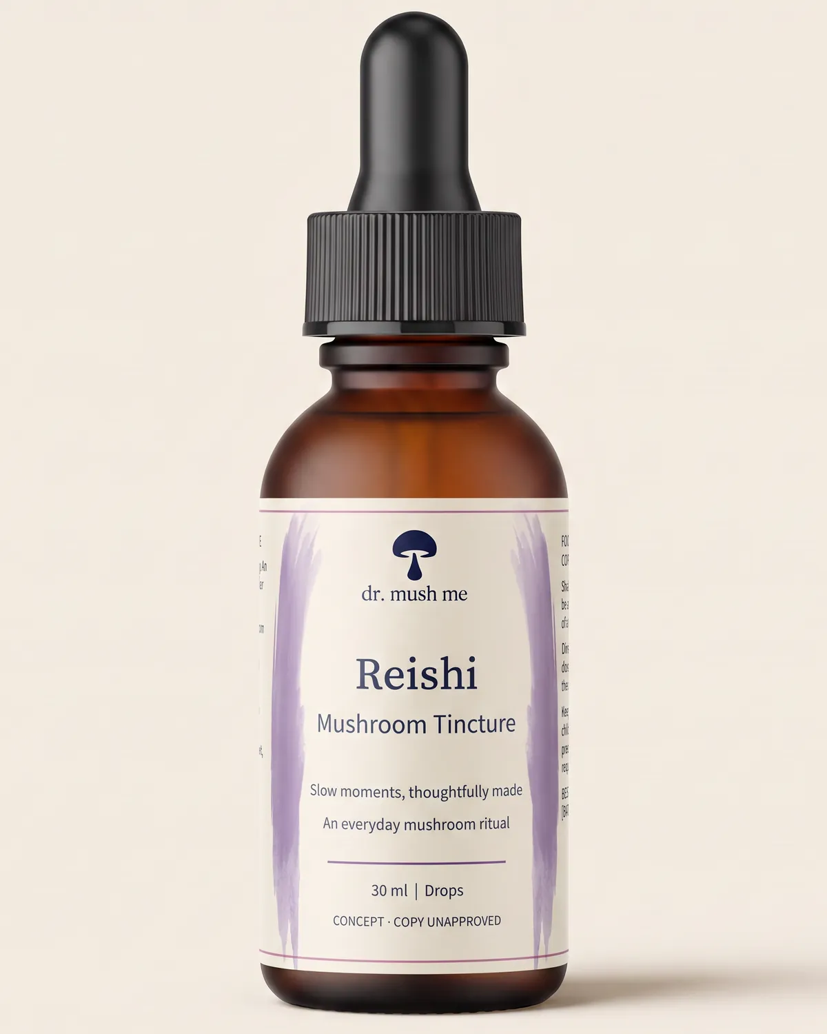 Reishi Drops, 30 ml bottle with dropper